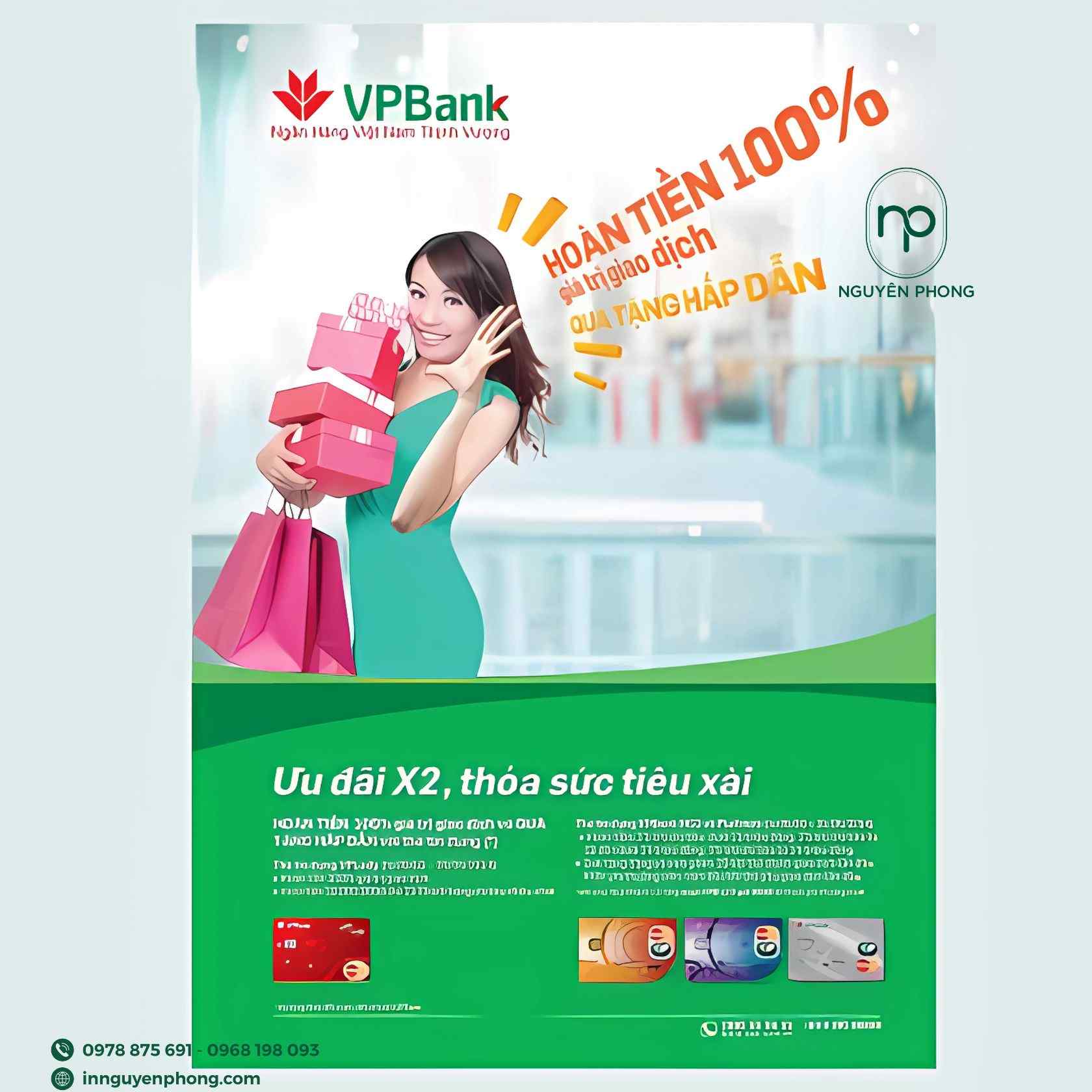 Mẫu tờ rơi ngân hàng 